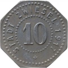 10 Pfennig - Zwiesel