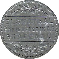 25 Pfennig - Grafenau Papierfabrik Elsenthal