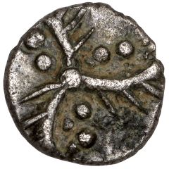 Silver ½ Unit Three Antlers
