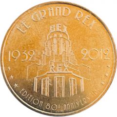 Jeton touristique - Monnaie de Paris - Le grand rex
