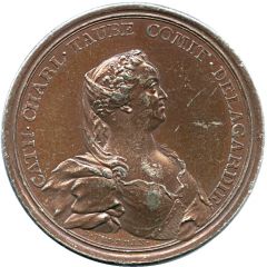 Medal - Countess Catherine Charlotte De la Gardie