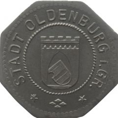 50 Pfennig - Oldenburg im Großherzogtum