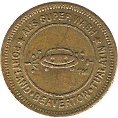 Token - Al`s Super Wash Portland, Oregon