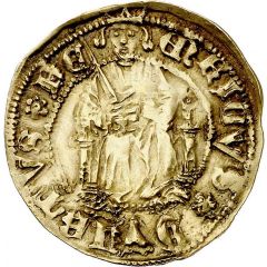 1/2 Enrique - Enrique IV Segovia, king in circular border