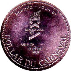Dollar du Carnaval - Quebec City, Quebec
