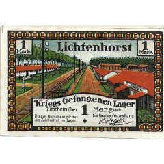 1 Mark Kriegs Gefangenen Lager