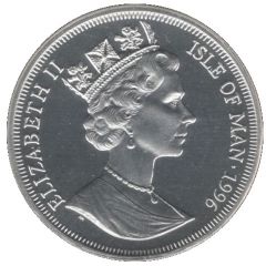 1 Crown - Elizabeth II Robert Burns - Edinburgh Castle