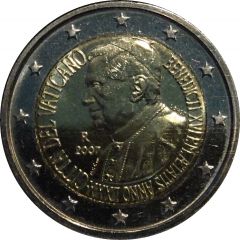 2 Euros - Benedictus XVI 80th Birthday