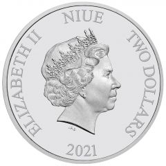 2 Dollars - Elizabeth II Batman