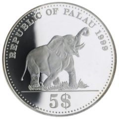 5 Dollars German East Africa