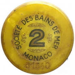 2 francs - Casino de Monte-Carlo