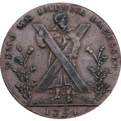 1/2 Penny Lothian - Edinburgh / Hutchison`s