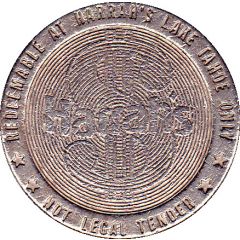 1 Dollar Gaming Token - Harrah's Lake Tahoe