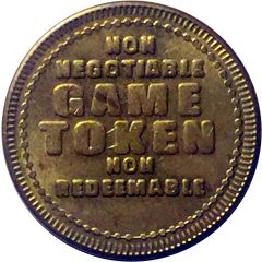Game Token No Cash Value