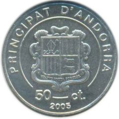 50 Cèntims Pope John Paul II