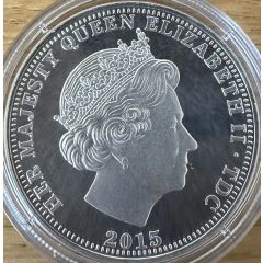 1 Crown - Elizabeth II Sharks of the Atlantic Ocean, Tiger Shark