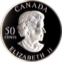 50 Cents - Elizabeth II Golden Daisy