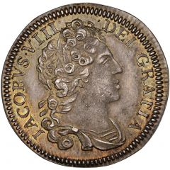 1 Guinea - James VIII Restrike, Pattern