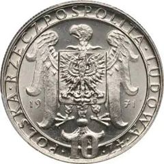 10 Zlotys 50th Anniversary of Third Silesian Uprising, Trial Strike