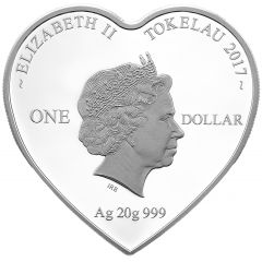 1 Dollar - Elizabeth II Roses for Love