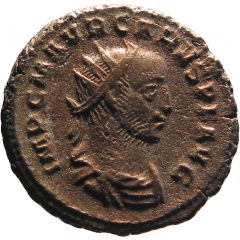Antoninianus - Carus VIRTVS AVGGG