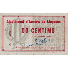 50 Céntimos Aurora de Lluçanès