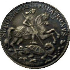 Token - S. Georgius Equitum Patronus / In Tempestate Securitas Kremnitz, 20 mm