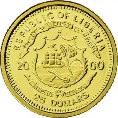 25 Dollars Peter the Great