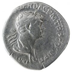 Denarius - Trajan S P Q R OPTIMO PRINCIPI, Genius