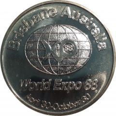 Medal - World Expo 1988 - Brisbane Event Souvenir