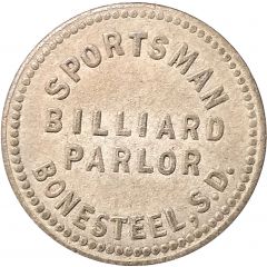 10 Cents - Sportsman Billiard Parlor Bonesteel, South Dakota