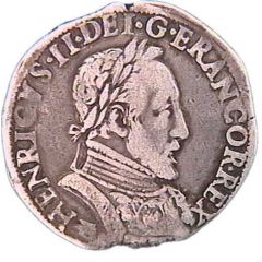 Teston - Henri II