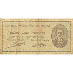 1 Peseta Maials