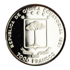 7000 Francos CFA Discovery of America