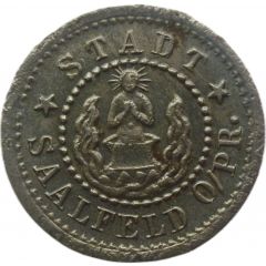 5 Pfennig - Saalfeld Ostpreußen