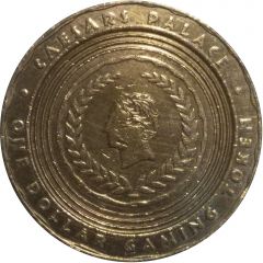 1 Dollar Gaming Token - Caesars Palace Las Vegas, Nevada