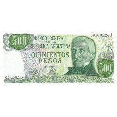 500 Pesos with `Ley` on Observe