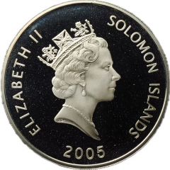 25 Dollars - Elizabeth II Trireme Galley