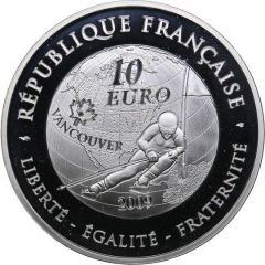 10 Euros Alpine Skiing