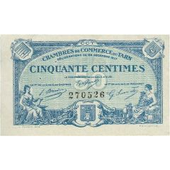50 Centimes - Union des Chambres de Commerce du Tarn [81]