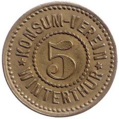 5 Rappen - Konsumverein Winterthur
