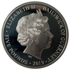 5 Pounds - Queen Elizabeth II Duke of Wellington