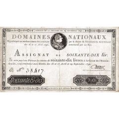 70 Livres Assignat