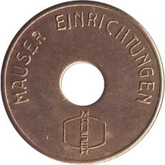 Safe deposit token - Mauser Sparkasse Bonn