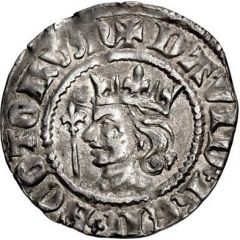 1 Penny - David II 2nd Coinage, Class B