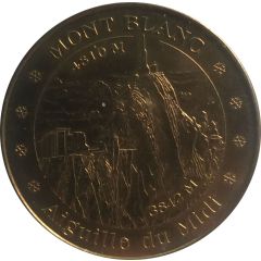 Tourist token - Monnaie de Paris - Mont-Blanc - Aiguille du Midi