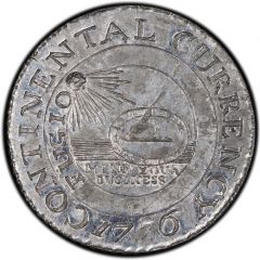1 Dollar - Continental Currency Pattern