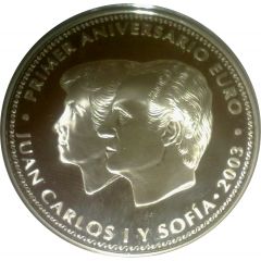 50 Euros - Juan Carlos I Euro Introduction