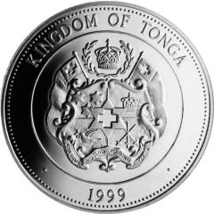 1 Pa`anga - Taufa`ahau Tupou IV `Concorde`