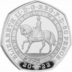 50 Pence - Elizabeth II Platinum Jubilee, Silver Proof